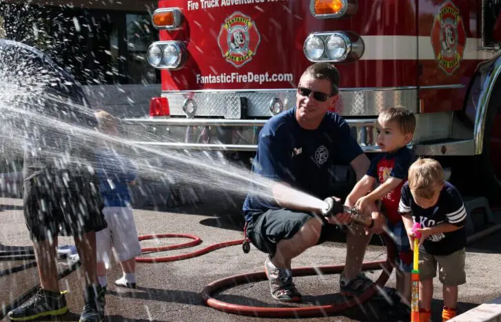 Fire truck rental, birthday ideas, Arizona, firetruck rental