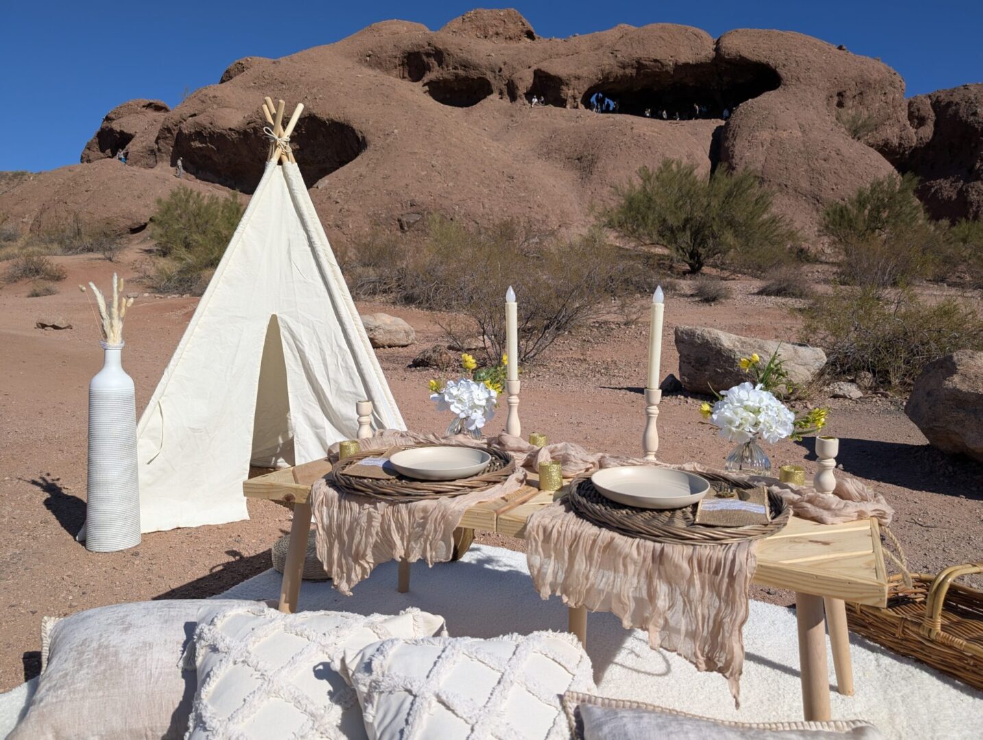 papago park, Arizona picnic rentals for couple